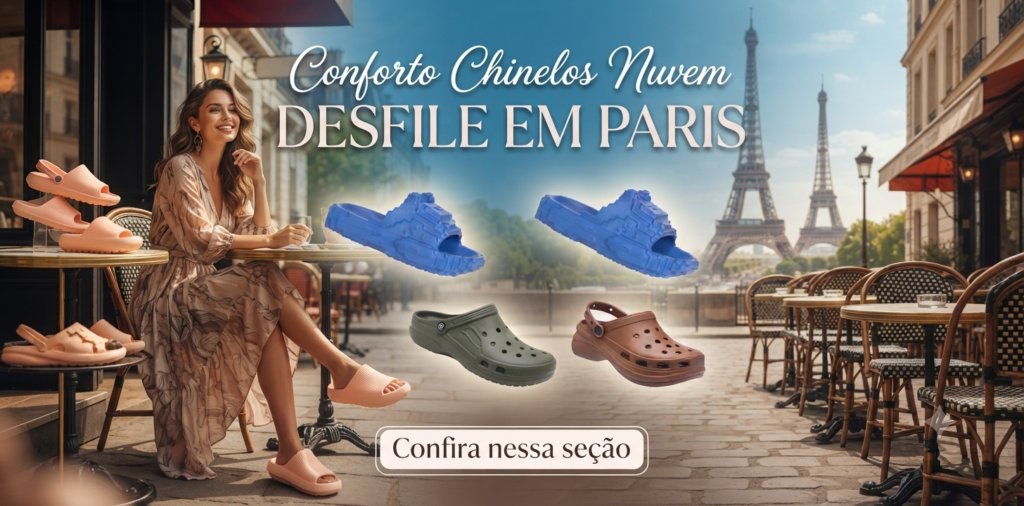 Calçados em EVA nuvem