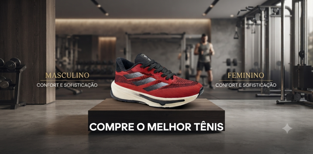 Tênis masculino e feminino adulto