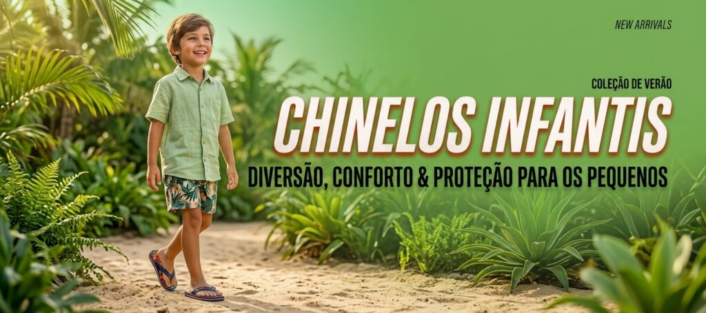 CHINELOS MENINO E MENINA